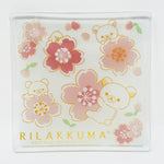 Sakura Rilakkuma Mini Glass Prize Plate - 20 Years of Nostalgic Dreams Rilakkuma Ichiban Kuji - San-X