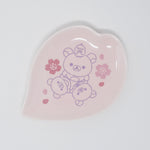 2020 Rilakkuma & Friends Sakura Pink Cherry Blossom Plate - Rilakkuma San-X Prize