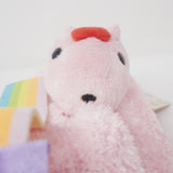 Pink Iwai-san & Baby Iwai-san Rainbow Set Plush - Kapibara-san 5th Annivesary
