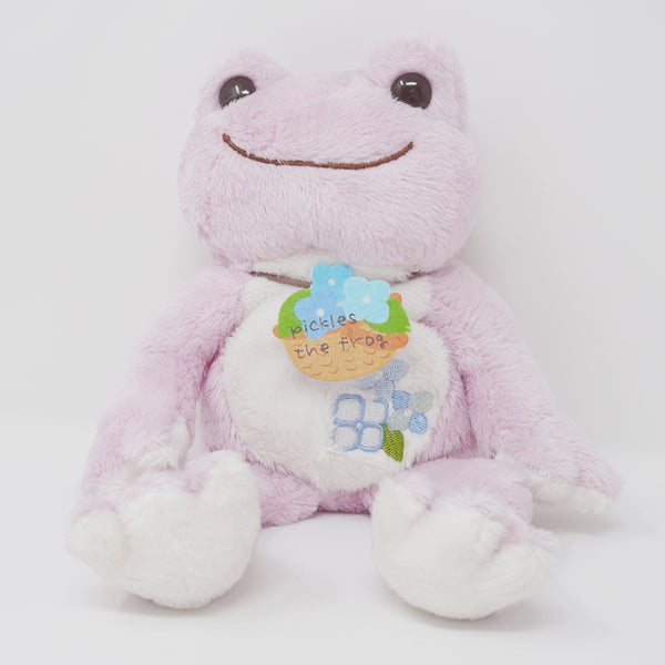 2012 Pink Pickles with Hydrangea Embroidery Plush - Pickles the Frog - Nakajima