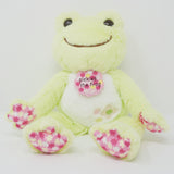 2019 Green Pickles with Konpeito Hydrangea Embroidery Plush - Pickles the Frog - Nakajima