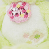 2019 Green Pickles with Konpeito Hydrangea Embroidery Plush - Pickles the Frog - Nakajima