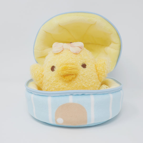 2023 Fuzzy Kiiroitori with Cage Plush Set - Nikoniko Happy for You Rilakkuma Store Limited - San-X