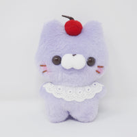 (No Tags) Grape Neko-san Cat Standing Plush - Sweets Sukutto Tatch-san - Yell Japan
