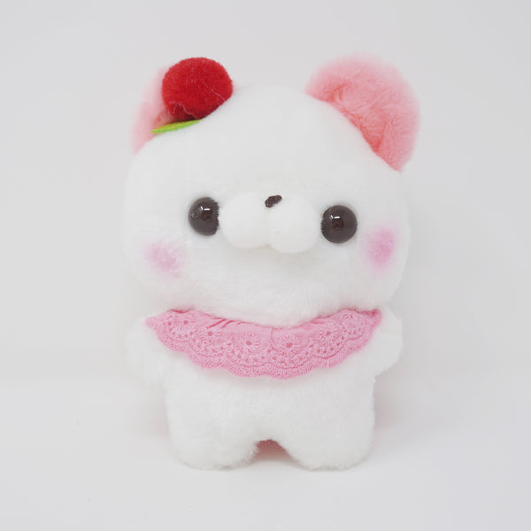 Peach Annin Panda-san Bear Standing Plush - Sweets Sukutto Tatch-san - Yell Japan