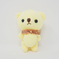 Yellow Bear “Scott” Plush Keychain - 2nd Edition Little Corduroy Bears Code & Roy - Yell Japan