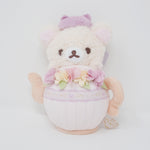 2023 Korilakkuma Plush Keychain - KoriKogu's Flower Tea Time Rilakkuma - San-X