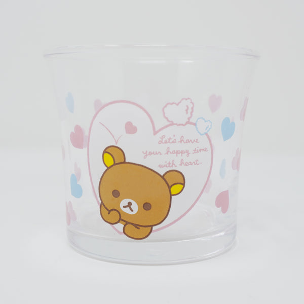 2013 Glass Cup - Rilakkuma Bath Time - San-X