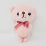 Pink Bear “Cody” Plush Keychain - 2nd Edition Little Corduroy Bears Code & Roy - Yell Japan