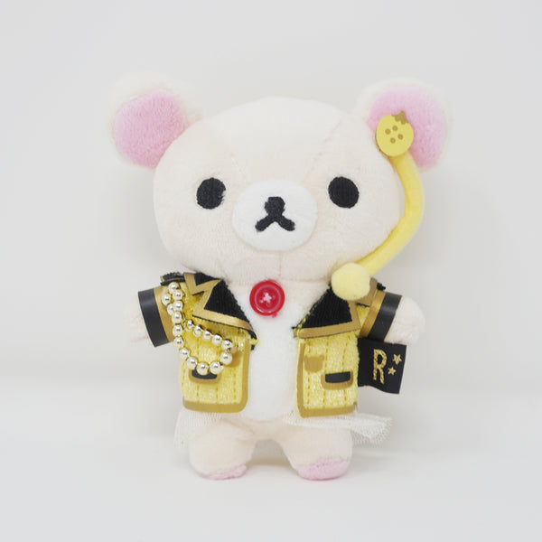 2019 Yellow Korilakkuma Idol Plush Keychain - Rilakkuma Store Limited - San-X