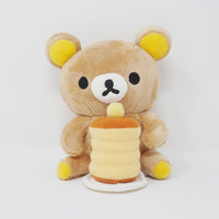 2004 Rilakkuma with Pancake Moving Plush - San-X