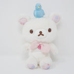 (No Tags) 2020 Happy Blue Bird Design Korilakkuma Plush - Rilakkuma Store Limited - San-X