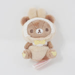 (No Tags) 2021 Chairoikoguma Baby Tenori Plush - Usa Usa Bunny Baby Rilakkuma - San-X