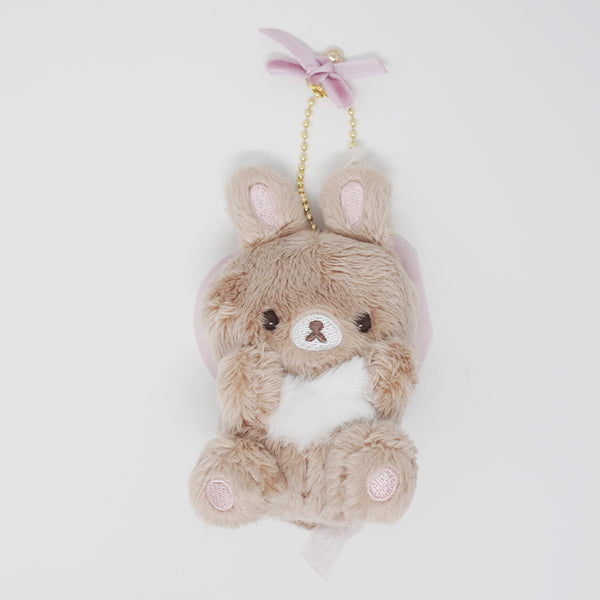 2020 Cocoa Rabbit Bunny Plush Keychain - Korilakkuma and Bunny Tea Time Theme Rilakkuma - San-X