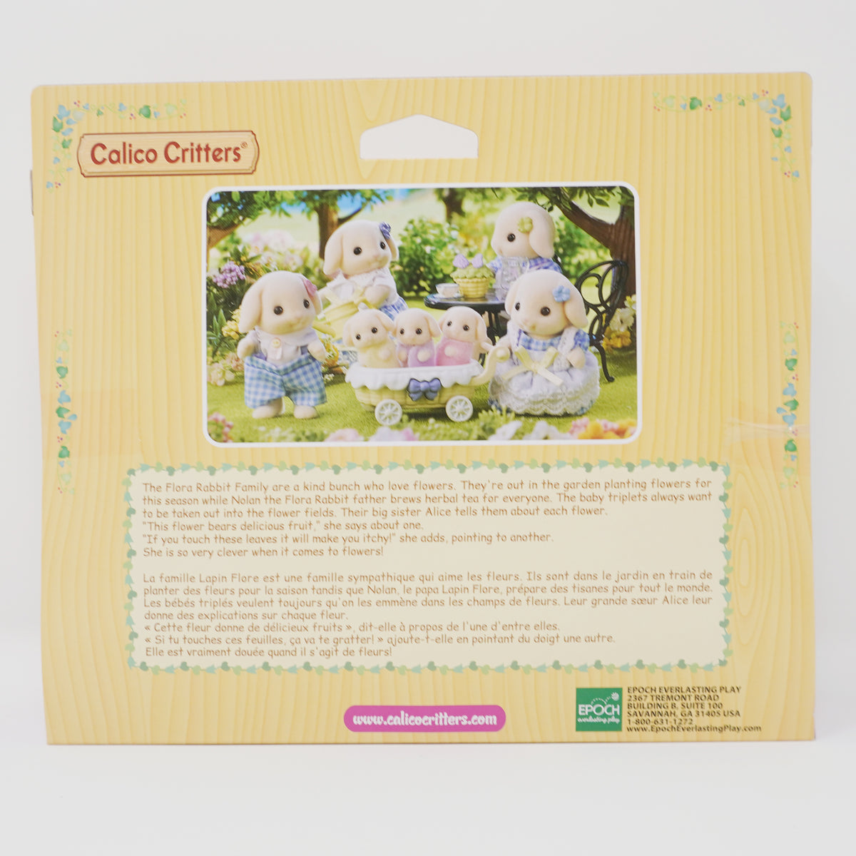 Flora Rabbit Family - Calico Critters – Mary Bear