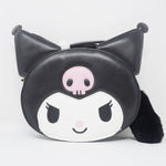2020 Kuromi Purse Bag with Fuzzy Charm and Long Strap - Sanrio Original