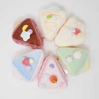 2022 Cake Slices Set with Neko Siblings Plush Set - Sumikkogurashi Collection - San-X
