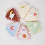 2022 Cake Slices Set with Neko Siblings Plush Set - Sumikkogurashi Collection - San-X