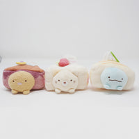 2022 Cake Slices Set with Neko Siblings Plush Set - Sumikkogurashi Collection - San-X