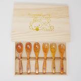 2020 Wooden Cutlery Prize Set - Rilakkuma Fruits Theme - San-X