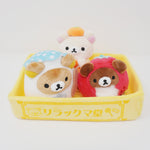 2023 Rilakkuma, Korilakkuma & Chairoikoguma Plush Set - Dagashi Series - San-X