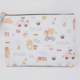 2021 2 Way Tote Bag with Pouch - Rilakkuma Marche Theme - San-X