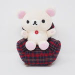 (Missing Parts, No Tags) 2019 Korilakkuma Cafe Plush - Rilakkuma Book Cafe Limited - San-X