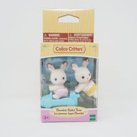 Chocolate Rabbit Twins Bunny - Calico Critters