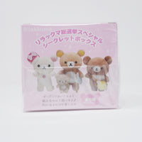 2023 Complete Set of 5 Posing Plush - Rilakkuma's Voted Special Things Secret Box - San-X