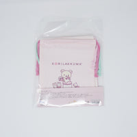 Set of 3 Drawstring Bags - Korilakkuma's Full of Strawberry Day - Rilakkuma