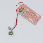 2006 Rilakkuma and Watermelon Keychain - Kumamoto Limited - San-X