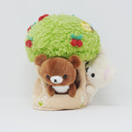 (No Tags) 2016 Korilakkuma & Chairoikoguma Plush Playset - New Friends Theme Rilakkuma Store Limited