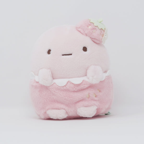2020 Pink Tapioca Mochi Plush - Strawberry Fair Sumikkogurashi - San-X