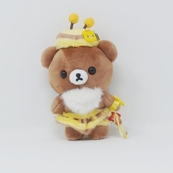 2017 Chairoikoguma Bee Plush Keychain - Honey Forest Harvest Festival Rilakkuma Store Limited