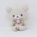 2017 Corduroy Korilakkuma Sitting Plush - Ikebukuro Sunshine City Rilakkuma Store Limited - San-X