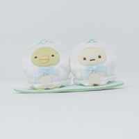 2023 Penguin? & Tapioca Tenori Plush Set - Zassou & Fairy Flower Garden Theme - Sumikkogurashi - San-X