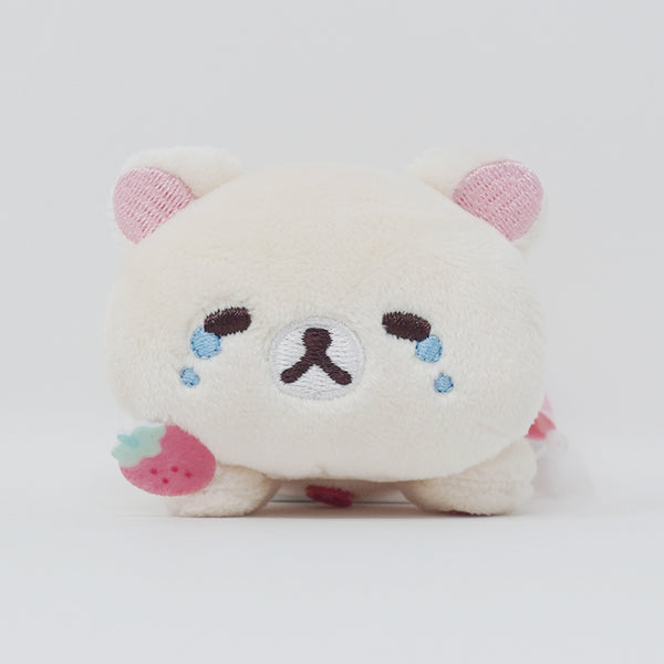 2024 Korilakkuma Lying Tenori Plush - Korilakkuma's Full of Strawberry Day - Rilakkuma