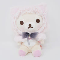 No Tags) 2017 Korilakkuma Pink Cat Cape Plush - Korilakkuma Cat