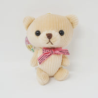 Beige Bear “Dorothy” Plush Keychain - 2nd Edition Little Corduroy Bears Code & Roy - Yell Japan