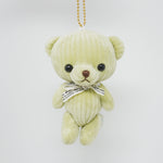 Green Bear “Belle” Plush Keychain - 2nd Edition Little Corduroy Bears Code & Roy - Yell Japan