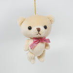 Beige Bear “Dorothy” Plush Keychain - 2nd Edition Little Corduroy Bears Code & Roy - Yell Japan