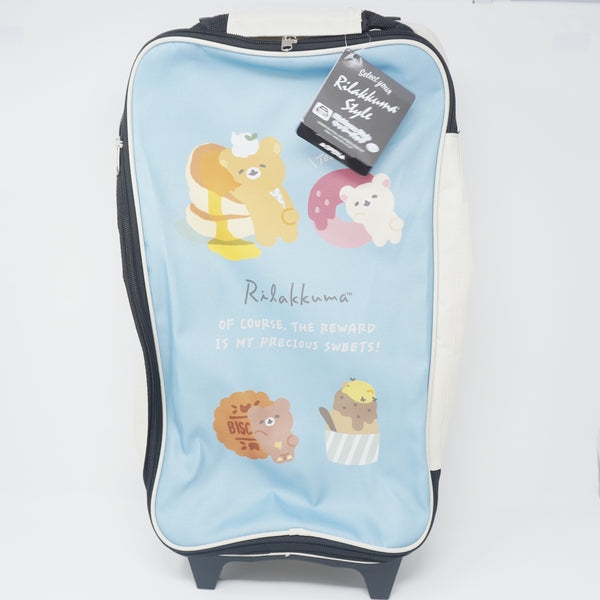 2023 Sweets Rolling Suitcase Bag - Rilakkuma Style - San-X