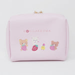 Zipper Pouch - Korilakkuma's Full of Strawberry Day - Rilakkuma