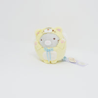 2021 Grey Neko Cat Sibling in Tiger Outfit Tenori Plush - Sumikkogurashi