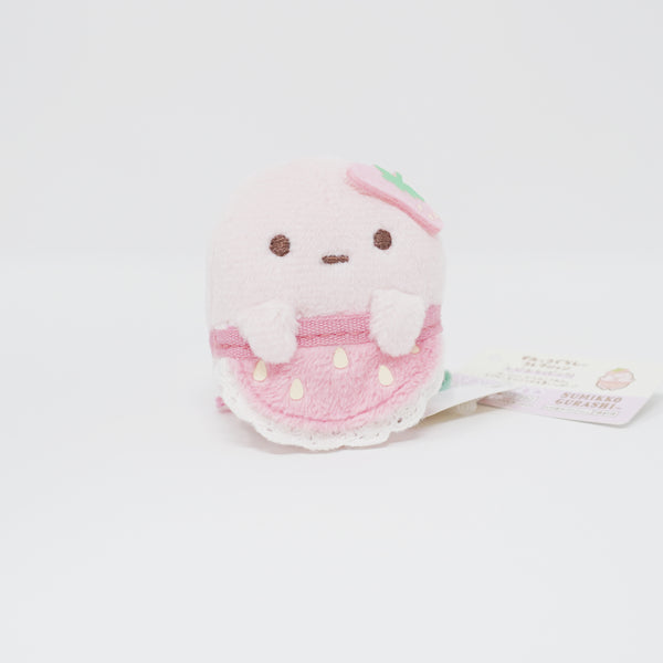 2020 Pink Tapioca with Strawberry Apron Tenori Plush - Strawberry Fair Sumikkogurashi