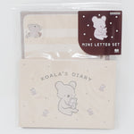 Koala's Diary Mini Letter Set