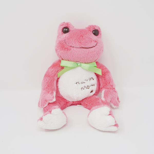 (No Tags) Pink Thanks Mom Pickles Plush - Pickles the Frog