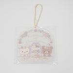 2023 Korilakkuma & Chairoikoguma Tea Time Keychain - KoriKogu's Flower Tea Time Rilakkuma - San-X