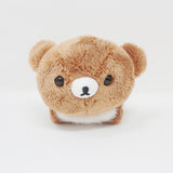 (No Tags) 2016 Chairoikoguma Basic Walking Plush Keychain - Rilakkuma San-X