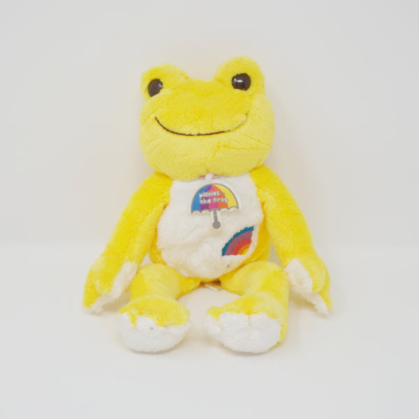 (No Tags) Yellow Pickles with Umbrella Embroidery Plush - Ametalk! x Pickles the Frog